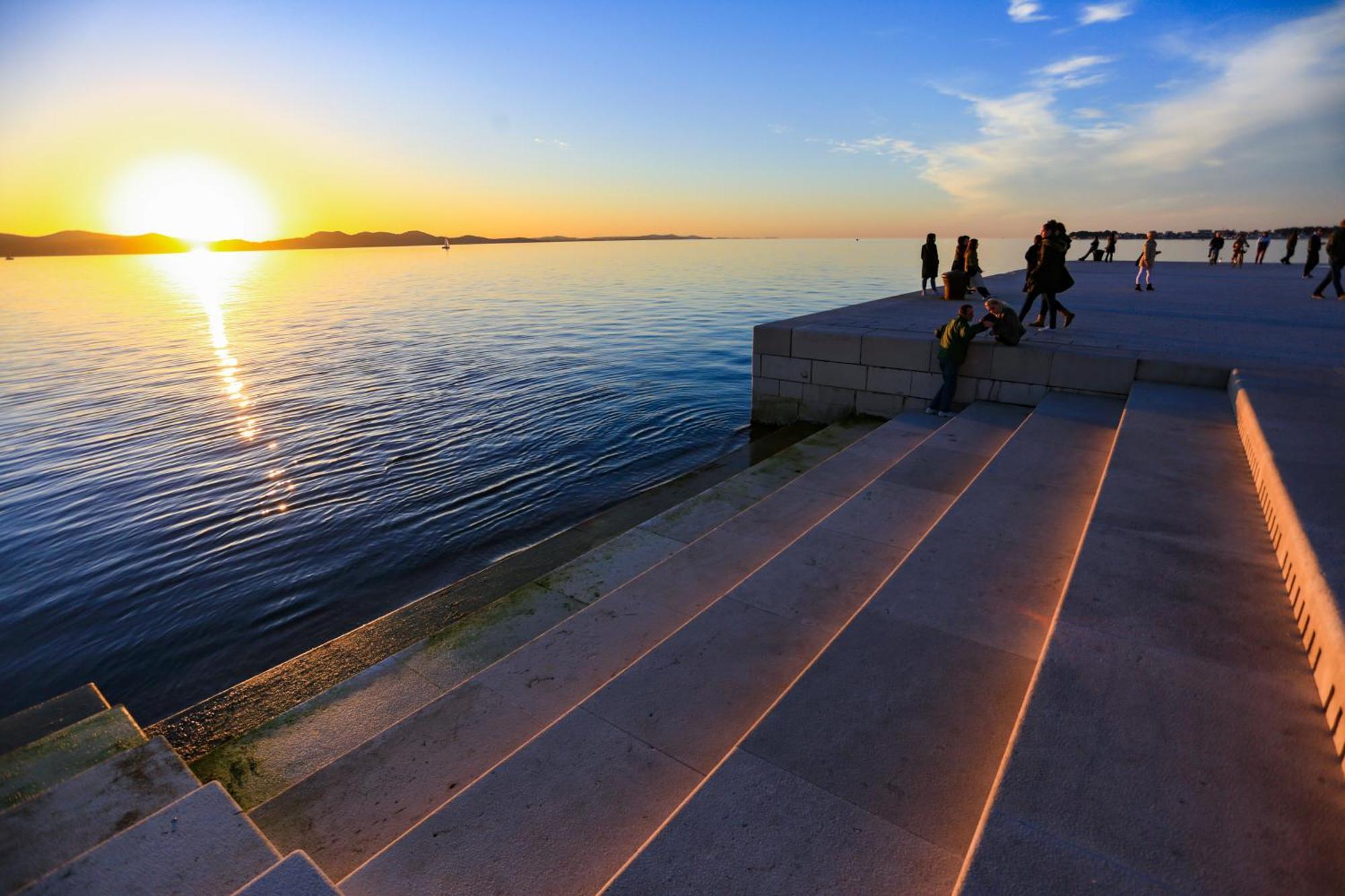 Ryanair'S Urban Flat In Zadar-Kolovare Beach Kültér fotó